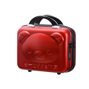 <span class=keywords><strong>Valise</strong></span> de voyage personnalisée mignonne en forme d'ours, petite et <span class=keywords><strong>grande</strong></span>, pour cosmétiques - Product Image 4