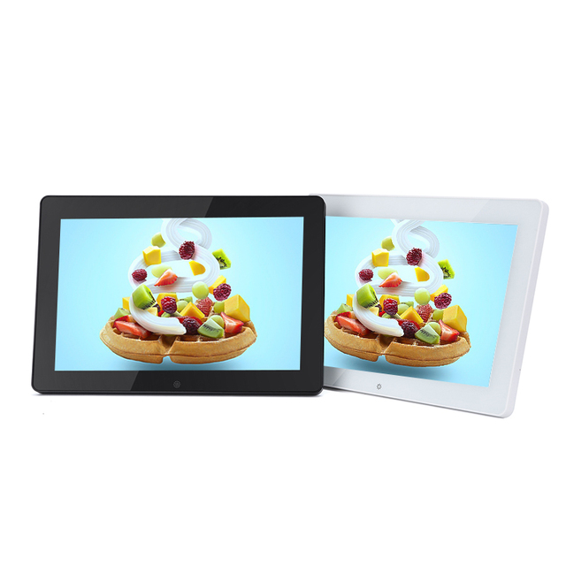 Customized 12 Inch Android Tablet Wifi USB Ethernet Port Wall Mounted Android Touch Kiosk LED Digital Signage
