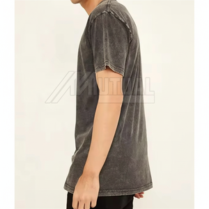 Camisetas de lavado ácido de moda perfectas para pedidos a granel de verano Camisetas de lavado ácido para venta en línea - Product Image 1