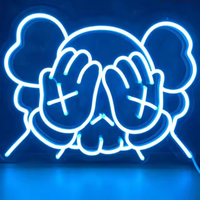 Suministros de decoración navideña, letrero de neón personalizado a prueba de agua, luces Led, letrero de neón Led personalizado para fiesta de Navidad