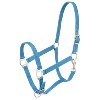 Vente en gros d'équitation Halter Premium Nylon Headstall de cheval Produits équins Cheval Halter Bridle Head Collar