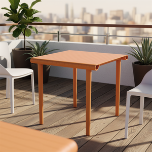 <span class=keywords><strong>Table</strong></span> de jardin carrée en plastique colorée, imperméable et facile à transporter - Product Image 3