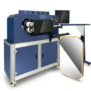 2023 High Quality CNC Mirror Metal Frame Rounding Bending Machine customized