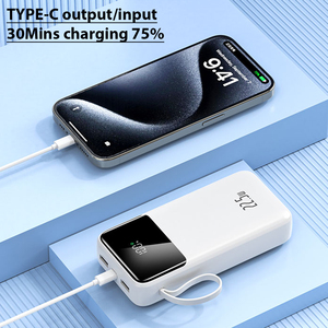 <span class=keywords><strong>Chargeur</strong></span> d'ordinateur portable de station d'alimentation de 5V 7.5V 9V 12V 65W 30000mAh avec la sortie 20W 30000mah - Product Image 5