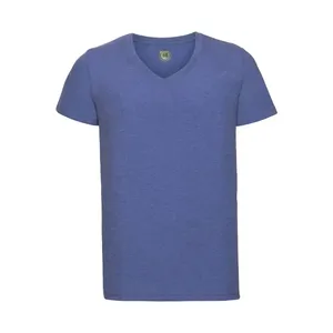 Camiseta de cuello en V para hombre HD T, merchandising personalizado - Product Image 4