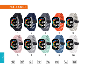 Montre connectée S5 à prix réduit, étanche, pour hommes et femmes, avec suivi de la fréquence cardiaque et du sommeil, compatible Android et iOS, idéale pour le sport et le fitness - Product Image 5