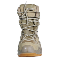 Bottes de randonnée tactiques en cuir de Coyote Double Safe Factory Bottes de combat Trekking