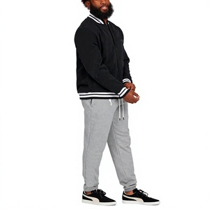 Blouson universitaire personnalisé en mélange de laine 500 GSM pour homme, avec broderie de patchs chenille et boutons-pression, poids lourd, fabricant OEM ODM - Product Image 2