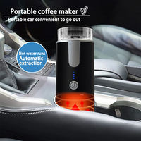 Machine à café expresso portable électrique alimentée par batterie/USB 20 bars pour les voyages, les hôtels, les camping-cars et les voitures