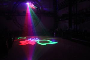 DJ Laser Party <b>Light</b> 3D Animation RGB Laser Stage Lighting DMX512 Music Voice <b>Controlled</b> Disco Projection <b>Light</b> - Product Image 2