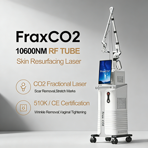 Láser Fraccional de CO2 con Tubo RF de 0.12mm para <span class=keywords><strong>Cicatrices</strong></span> de Acné, Máquina de Rejuvenecimiento Cutáneo con Láser Ablativo de 10600nm con Interfaz de Usuario Inteligente Android OTA - Product Image 1
