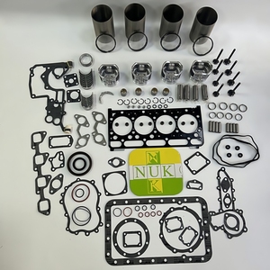 Kit de révision et de reconstruction du <span class=keywords><strong>moteur</strong></span> V2203 V2403 V2003 pour tracteurs et excavatrices Kubota – Pièces détachées : chemise de cylindre, piston, joint, kit de soupapes - Product Image 1