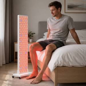 Panel de Terapia de Luz Roja VITARED con Soporte de Piso, Ruedas con Bloqueo, Compatible con EE. UU., 240 LED, Espectro de 660/850nm - Product Image 6
