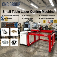 Nouvelle machine de découpe laser à fibre CNC automatique Hiwin pour acier et métal, refroidie par eau, mini-portique de bureau