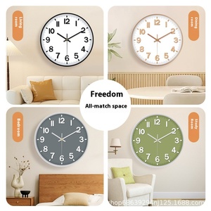 14-inch 35cm phong cách Bắc Âu sang trọng đồng hồ treo tường hiện đại duy nhất mặt thiết kế cho phòng khách nhà lớp học độc đáo ba chiều - Product Image 3
