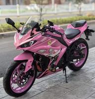 Motocicleta Deportiva de Carreras Ninja de 250cc 400cc, Bicilíndrica en Paralelo, Refrigerada por Líquido, con Inyección Electrónica de Combustible y Frenos ABS