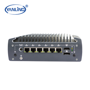Hộp Không Quạt <span class=keywords><strong>I3</strong></span> I5 I7 Nhỏ Gọn PC 4 POE 6 Ethernet LAN 5G WiFi6 Máy Tính Công Nghiệp ITX Mini Gồ Ghề - Product Image 4