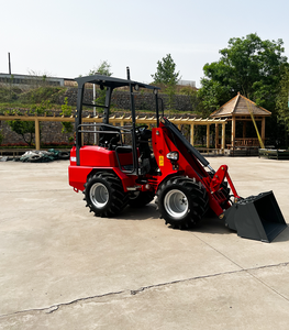 Mini cargador agrícola Tractor TH180 Modelo 4x4 Cargador de ruedas diésel hidráulico para la venta - Product Image 3
