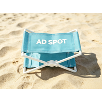Coussin de plage pliable en gros, léger en ABS, support de cou portable pour le bain de soleil, le bord de piscine et les voyages en extérieur