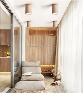 Nouveau Wabi Sabi Décor <span class=keywords><strong>Plafonnier</strong></span> Foyer Balcon Couloir Jaune Travertin Downlight E27 Hôtel Maison Séjour Restaurant Marbre Lumières - Product Image 5