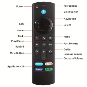 รีโมทคอนโทรลทีวีและไฟร์สติ๊กไลท์แบบกันน้ำอัตโนมัติ ABS รุ่น L5B83G พร้อมระบบสั่งงานด้วยเสียงและระบบปิดอัตโนมัติรุ่นที่สาม - Product Image 2