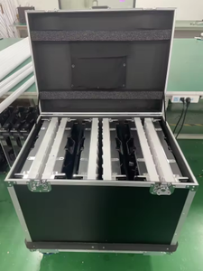 Módulo de Lámparas de Inducción con Matriz Escamada Dorada, Panel de Iluminación Dinámica Giratorio de <span class=keywords><strong>360</strong></span>°, DMX512 IP40 RGB para Exposiciones, Centros Comerciales y Tiendas - Product Image 5
