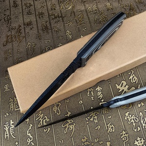 Couteau fixe de survie en plein air, camping, chasse, bricolage, lame S35VN, manche G10, industriel, OEM personnalisable, étui Kydex, EDC - Product Image 4