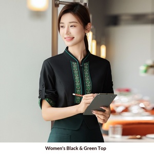 Uniforme da Lavoro <span class=keywords><strong>per</strong></span> Camerieri, <span class=keywords><strong>Camicie</strong></span> in Cotone a Maniche Lunghe <span class=keywords><strong>per</strong></span> Uomo, <span class=keywords><strong>per</strong></span> Hotel, Ristorazione, Sale da Tè, Ristoranti Hot Pot e Cinesi - Product Image 6