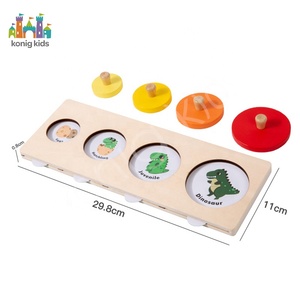 Tabla de Madera de Encaje de Formas del Ciclo de Crecimiento de Konig Kids, Juguete Educativo Temprano, Juguete Creativo, Material Didáctico para Jardín de Infancia, Juguetes para Niños - Product Image 4