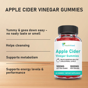 Gomitas de Vinagre de Sidra de Manzana Multivitamínicas Veganas para la Pérdida de Peso, Suplemento para el Apoyo Inmunológico en Adultos, Suministro de Fábrica - Product Image 6