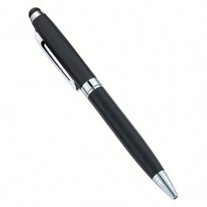 Wholesale 1.0Mm Creative Capacitive Touch Screen Custom Logo Business Rotating Frosted Ballpoint Advertising Gift <b>Pen</b> - Product Image 1