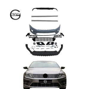 Kit de carrosserie pour <span class=keywords><strong>Volkswagen</strong></span> <span class=keywords><strong>CC</strong></span> autonome, pare-choc avant de voiture, calandre, diffuseur de jupe latérale, lèvres arrière, offre spéciale - Product Image 1