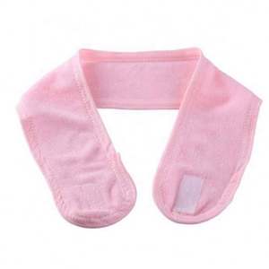 Diadema de Tela de Rizo para Maquillaje Facial con Logotipo Personalizado, Diadema para el Cuidado de la Piel y SPA - Product Image 2