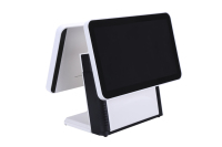 Terminal Punto de Venta Todo en Uno MJ7650, Caja Registradora con Pantalla Táctil, Sistema Completo para Tiendas, Pantalla Dual