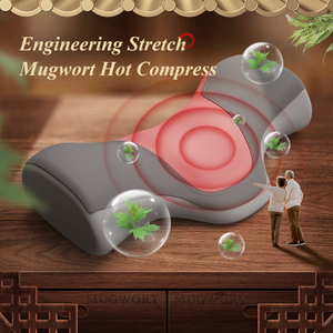 Diseño Popular hombro y cuello vibración masaje calefacción relax airbag asiento trasero cómodo masajeador productos almohada de masaje - Product Image 4