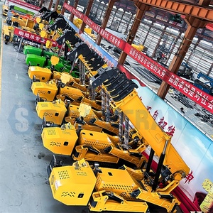 Équipement de levage de grue Offre Spéciale grue sur chenilles 3 tonnes 5 tonnes Mini grue sur chenilles araignée nacelle élévatrice à flèche remorquable - Product Image 1