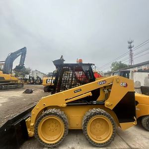 รถตักล้อยางมือสอง Caterpillar 246D 22B พร้อมห้องโดยสารติดแอร์ ชั่วโมงการใช้งานต่ำ เหมาะสำหรับงานก่อสร้าง ขายส่ง - Product Image 3