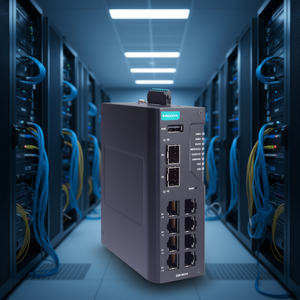 Router Seguro Moxa EDR-8010-2GSFP, Dispositivo de Red Empresarial Industrial con 8 Puertos Gigabit Ethernet - Product Image 3