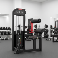 Ensemble complet de machines de musculation pour la poitrine et les épaules : Machine Butterfly et Machine Lat Pulldown pour l'entraînement professionnel en salle de sport et la musculation