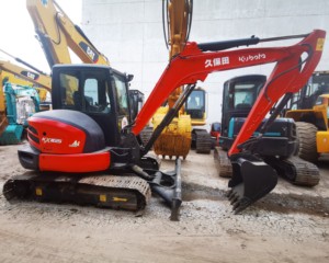 Escavatore Cingolato Mini Kubota KX165-5 da 5 Tonnellate, Motore Giapponese da 35,5 kW, Garanzia di 1 Anno - Product Image 1