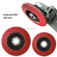 Disque à lamelles céramique 4,5 pouces, dureté moyenne, OEM, pour polissage de l'acier inoxydable et des métaux – Vente directe usine d'outils abrasifs