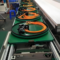 Ligne de convoyeur d'accumulation de palettes flexibles CST, commande PLC pour assemblage mixte, haute efficacité, semi-automatique, vitesse réglable