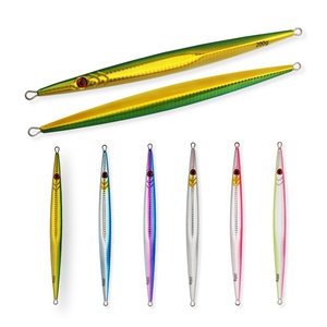 Señuelo de Pesca de Metal Luminoso de Hundimiento Rápido con Logotipo Personalizado, Placa de Hierro para Pescar Macarela, Suministros de Pesca en Agua Salada - Product Image 1
