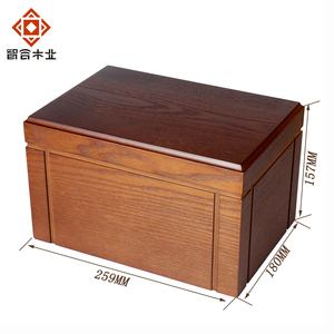 도매 장례식 공급 나무 화장 애완 동물 인간의 재 항아리 - Product Image 2