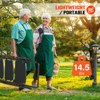 Marchepieds antidérapants en aluminium, pliables, compacts et légers, pour camping-car, extérieur, 2 à 6 marches, avec accoudoirs
