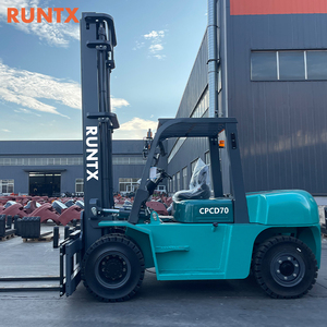 Chariot élévateur diesel RUNTX 7 tonnes, moteur <span class=keywords><strong>japonais</strong></span> d'origine, châssis robuste, excellente durabilité - Chariot élévateur à combustion interne longue durée - Product Image 2