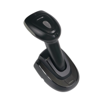 Lecteur de codes-barres 2D USB sans fil portable pour supermarchés, en stock