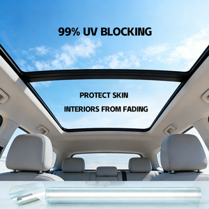 ฟิล์มกรองแสงรถยนต์ Carbins Nano Ceramic ขนาด 0.5*30 เมตร ฟิล์มติดกระจกรถยนต์ ป้องกันแสงแดด ฟิล์มกรองแสงรถยนต์ 5% 30% 70% 80% VLT - Product Image 4