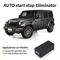 Nouvel Éliminateur de Fonctionnement Automatique du Système Start-Stop pour Jeep Wrangler JL 18-26 Gladiator JT 20-26 ABS Noir Accessoire Plug & Play