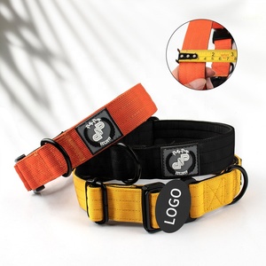 Bán Hot 2 Inch Nhiệm Vụ Nặng Nề combattere Có Thể Điều Chỉnh Bền Cổ Áo Kim Loại Khóa Bán Buôn Chiến Thuật Nylon Con Chó Cổ Áo Với Xử Lý - Product Image 4